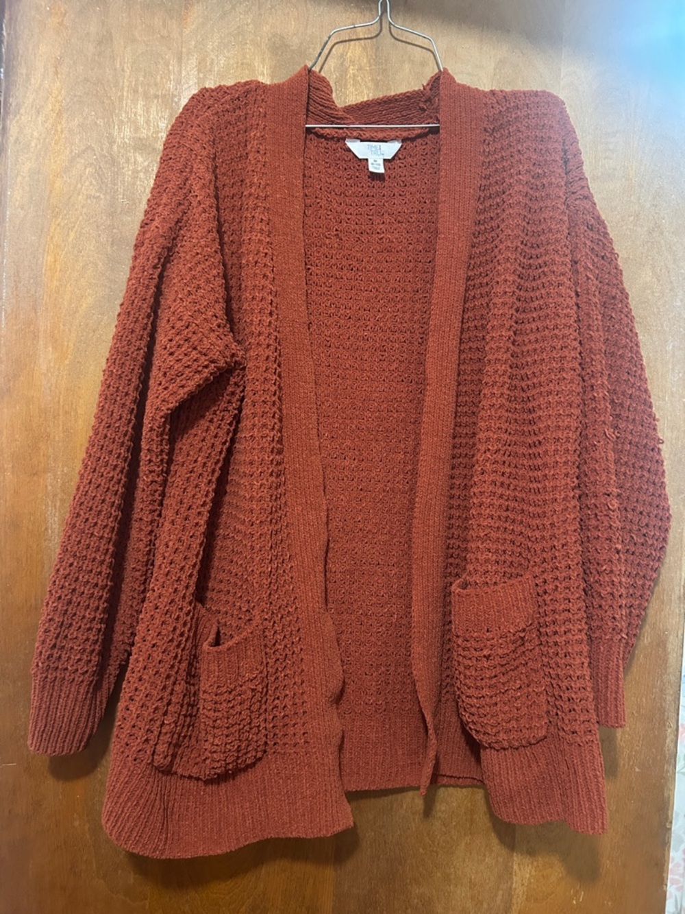 🌸3 for $15🌸 (read description) Cute Orange Knit Cardigan